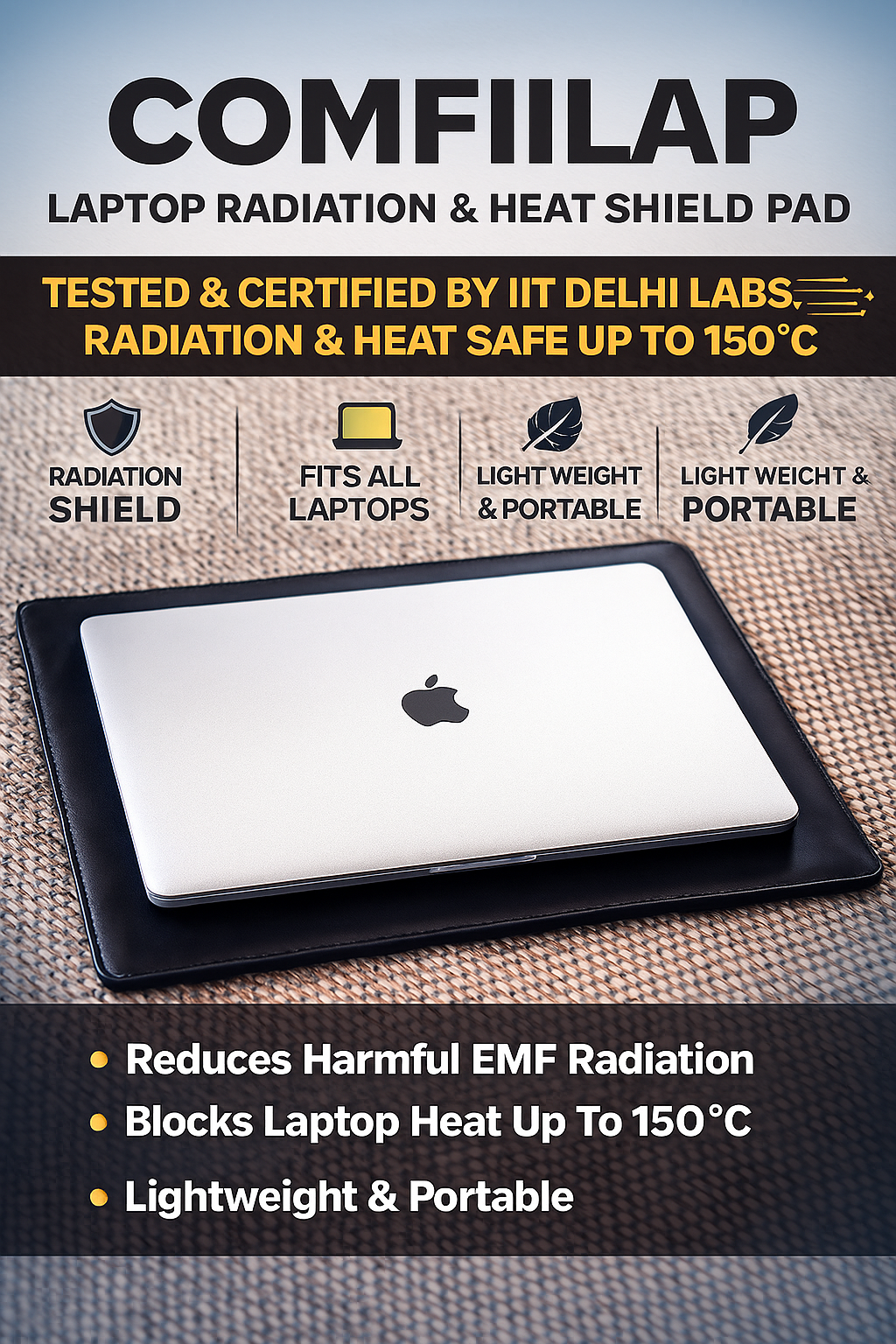 ComfiiLap™- Laptop Pad